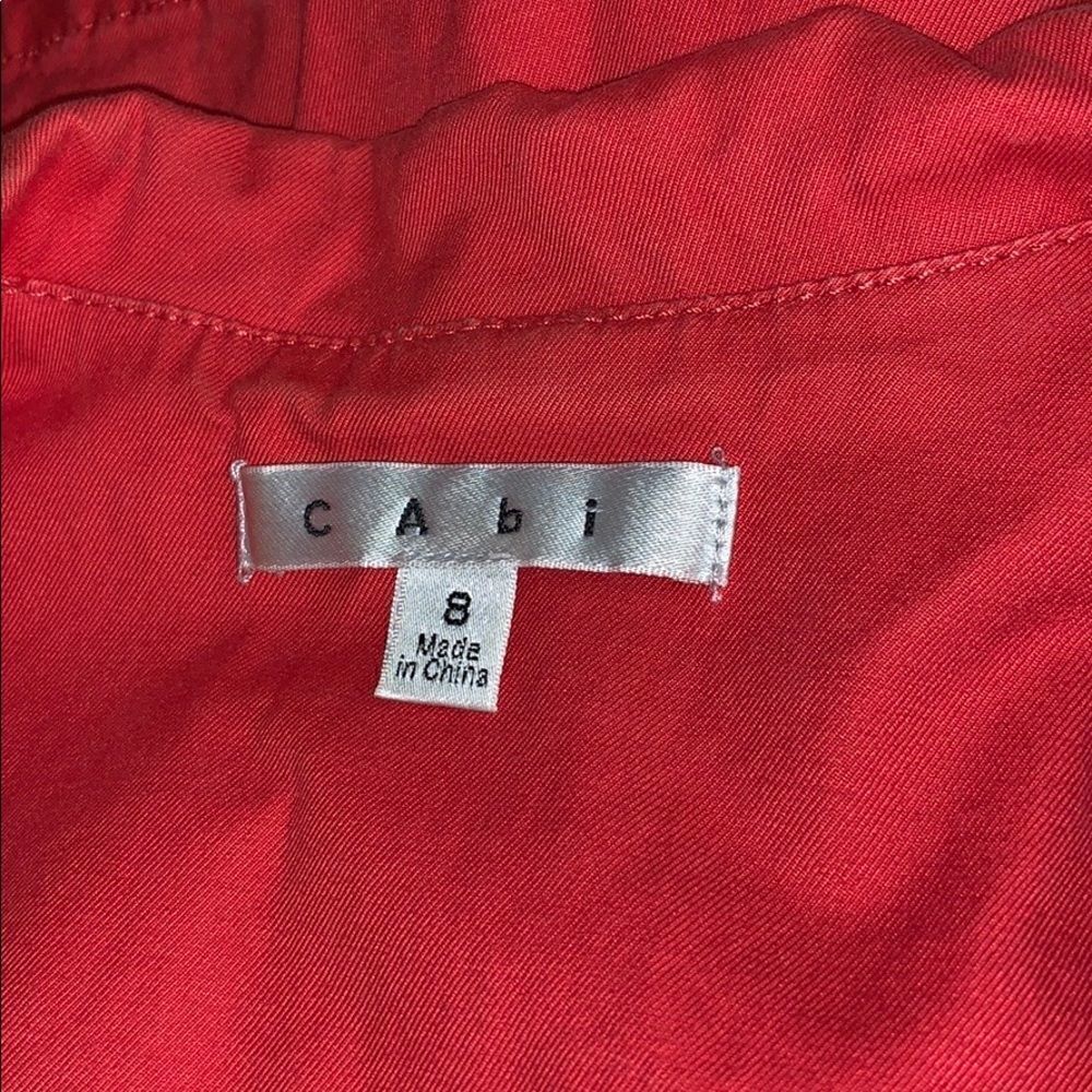 Cabi Red one button blazer - Picture 2 of 7